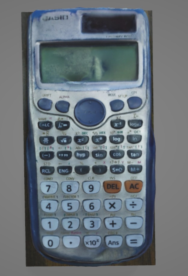 3d scanned calculator model 3D model_2