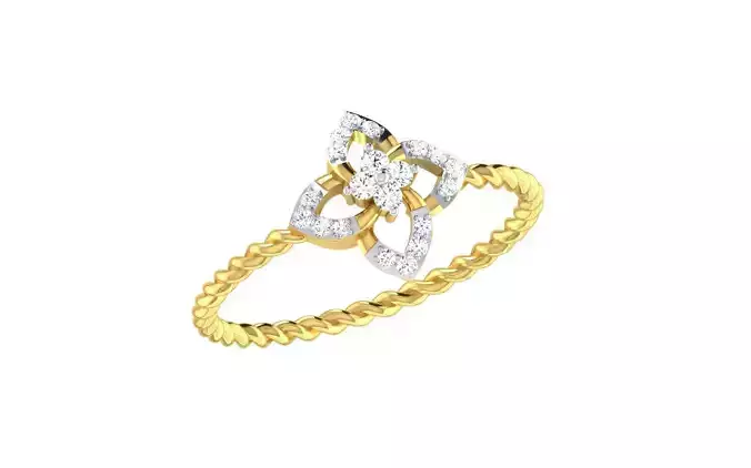 Women Ring Render 3dm STL OBJ FBX Details