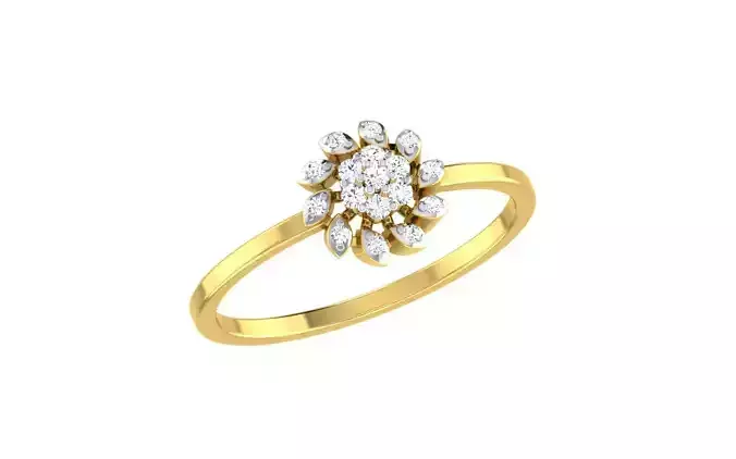 Women Ring Render 3dm STL OBJ FBX Details