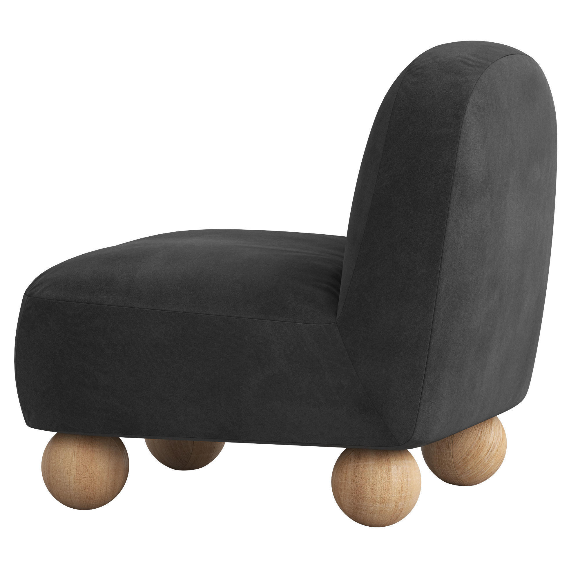 Coco Republic Nokita Outdoor Occasional Chair 3D model_2