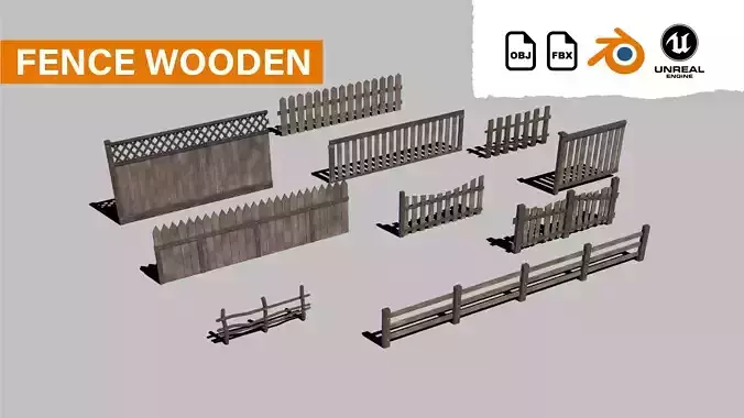 Fence Wood Full Pack