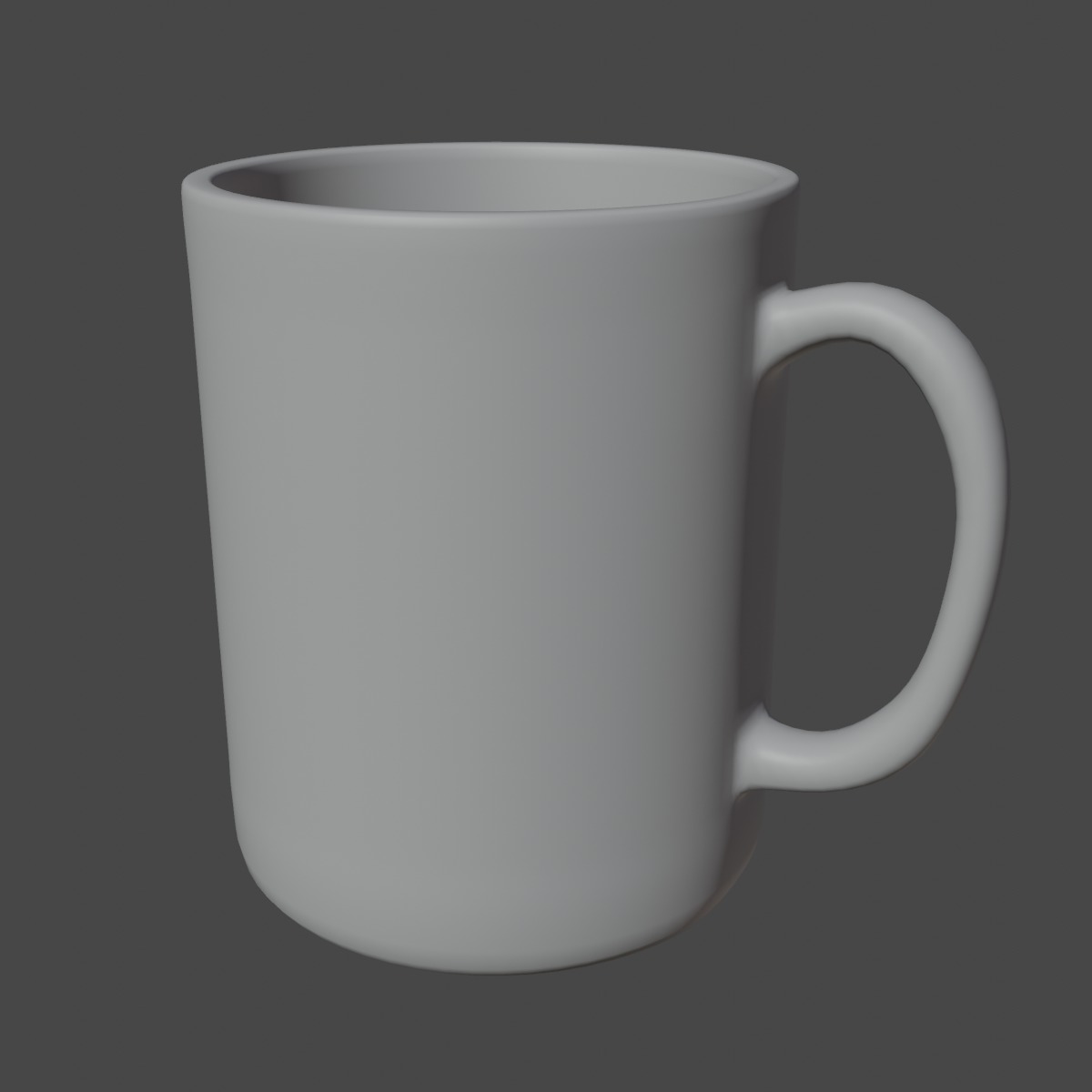 Coffee Cup 01 Low-poly 3D model_7