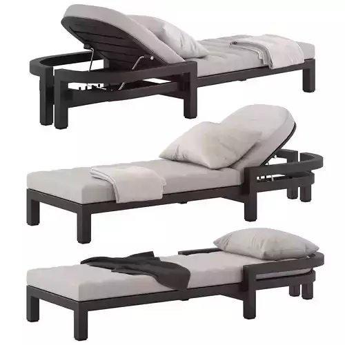 Coco Republic Palermo Outdoor Sunlounge