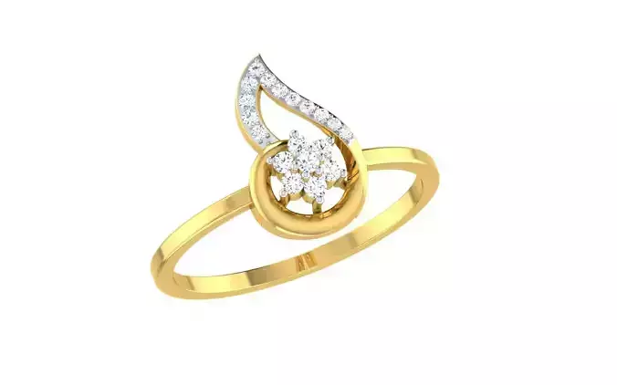 Women Ring Render 3dm STL OBJ FBX Details