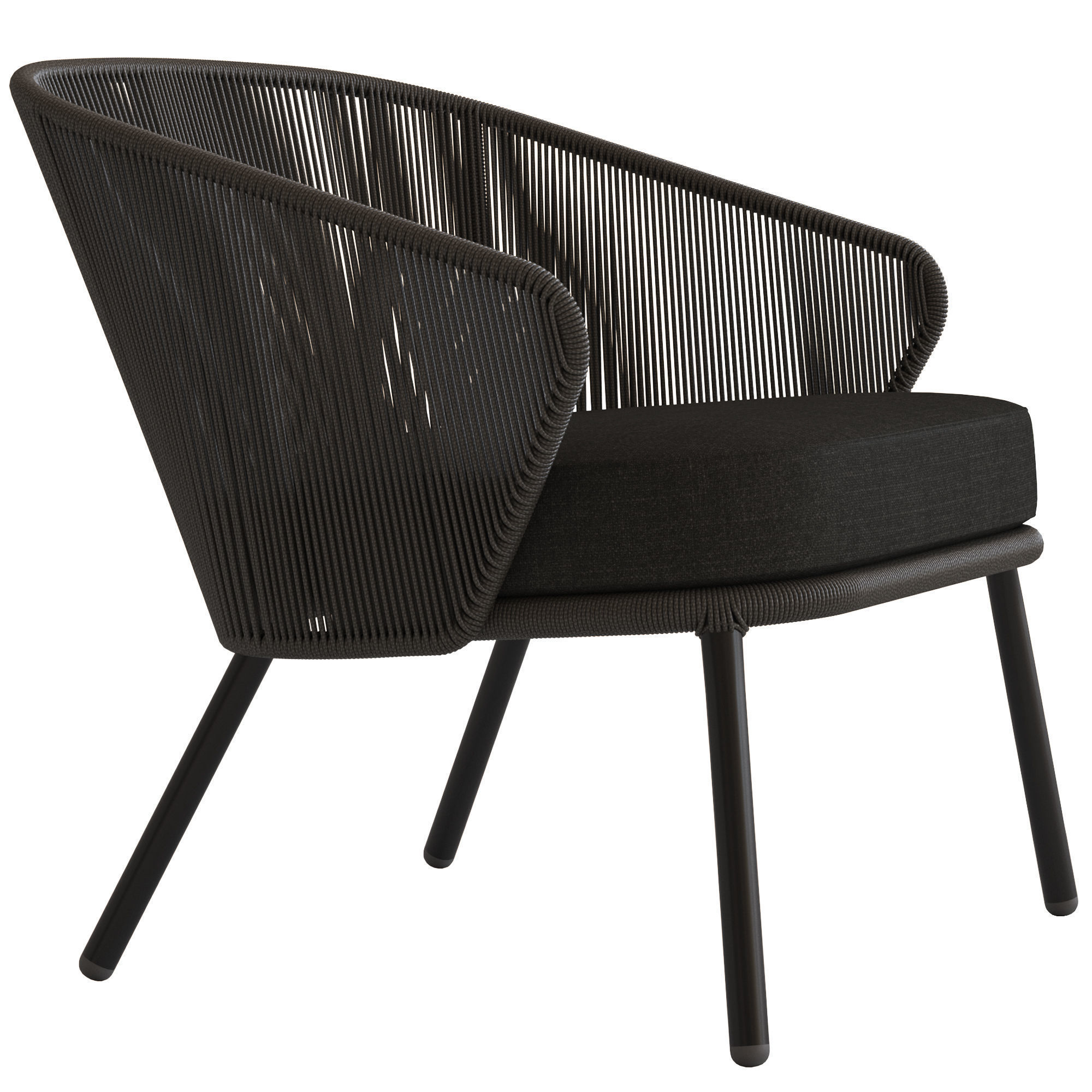 Coco Republic Paros Outdoor Lounge Chair 3D model_2