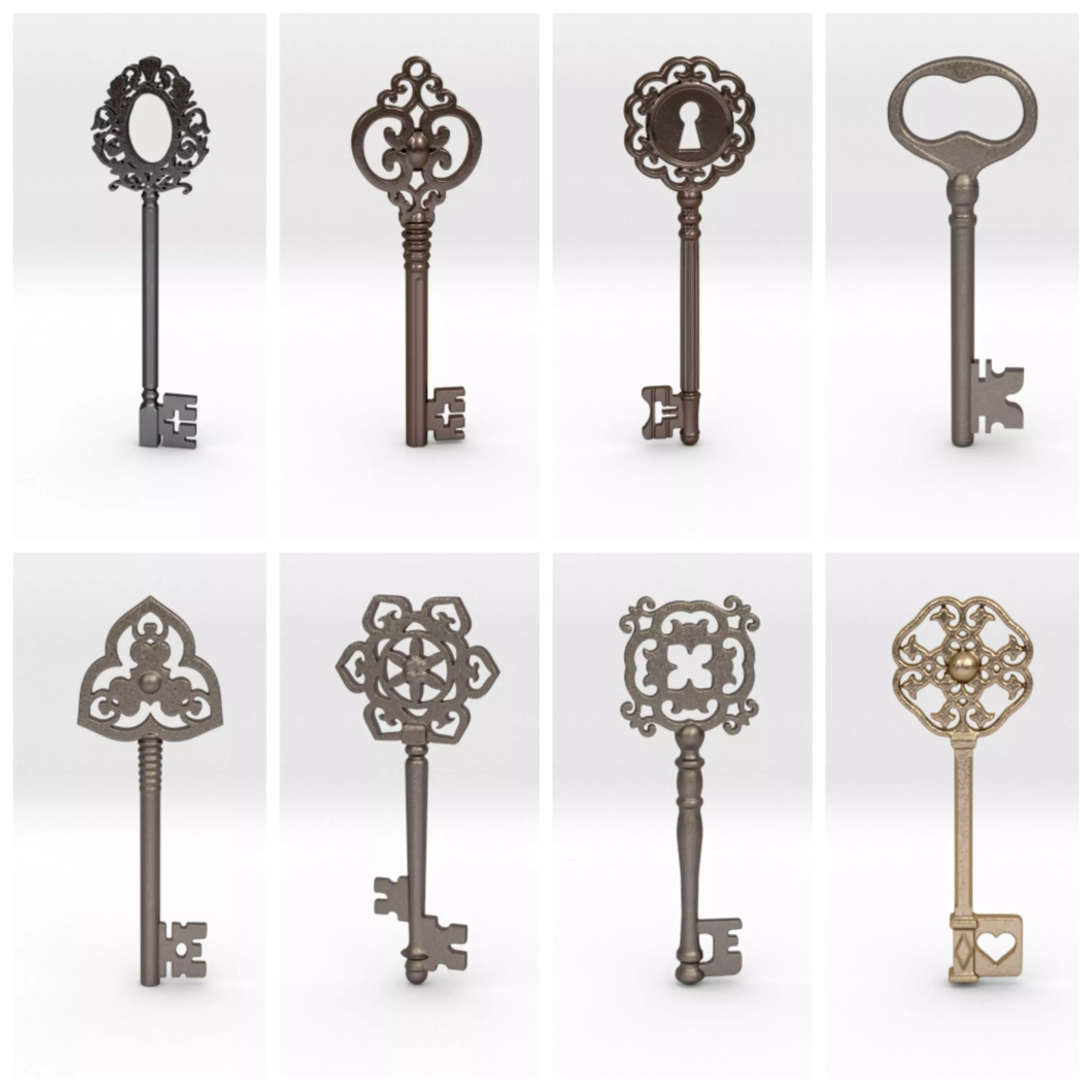 Keys pack III 3D print model