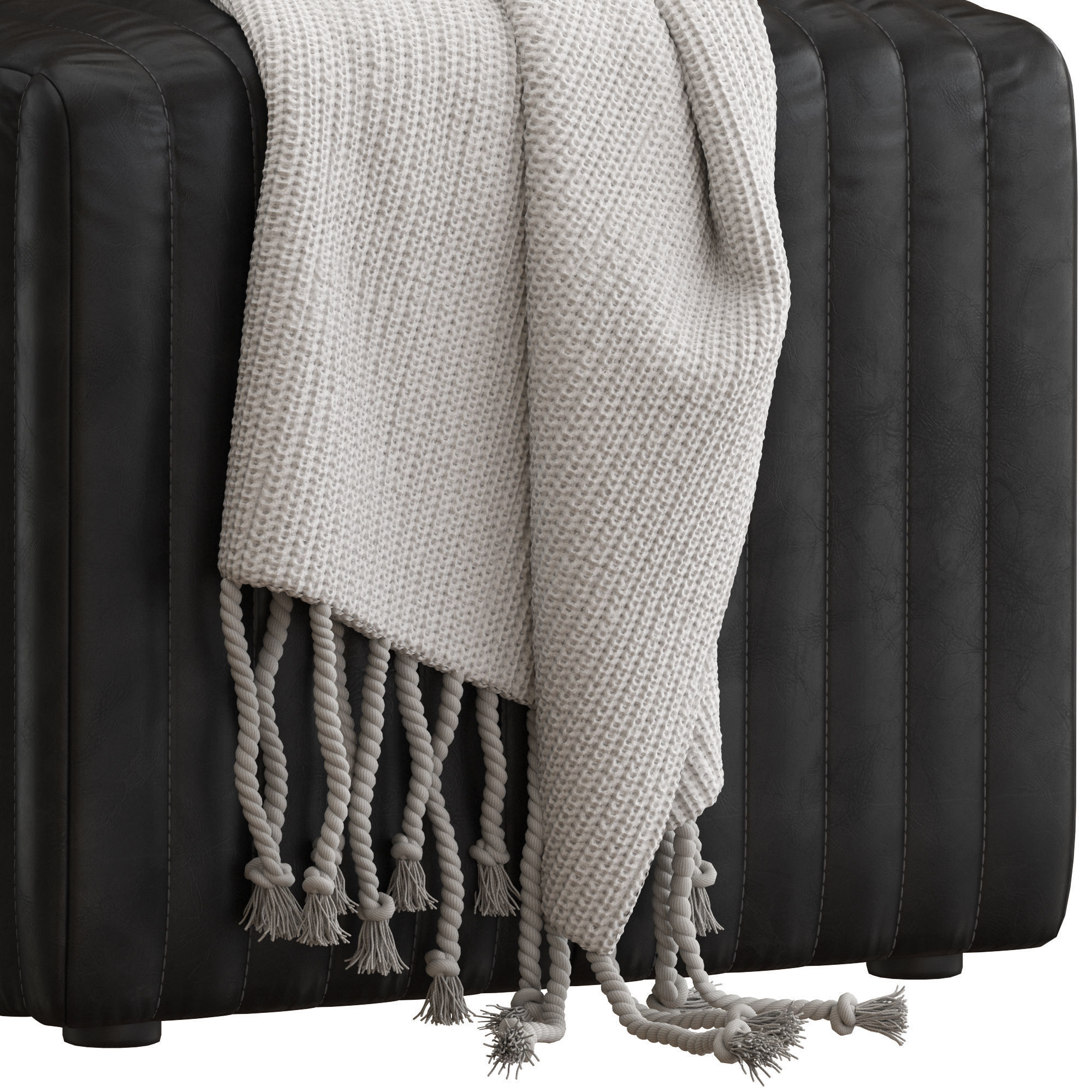 Coco Republic Rosetta Ottoman 3D model_3