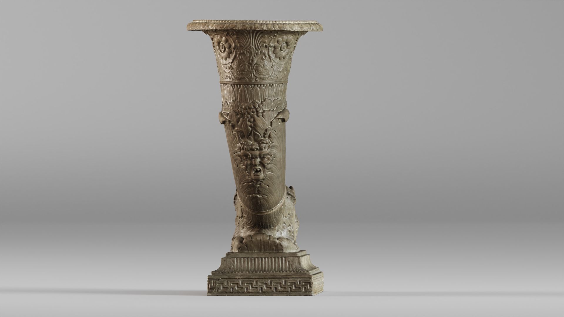 001572 18th-century vase Horn of Plenty Cornucopia 3D model_13