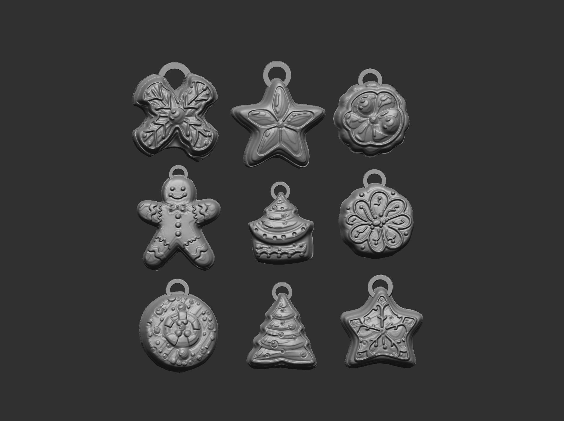 christmas decoration  3D print model_7