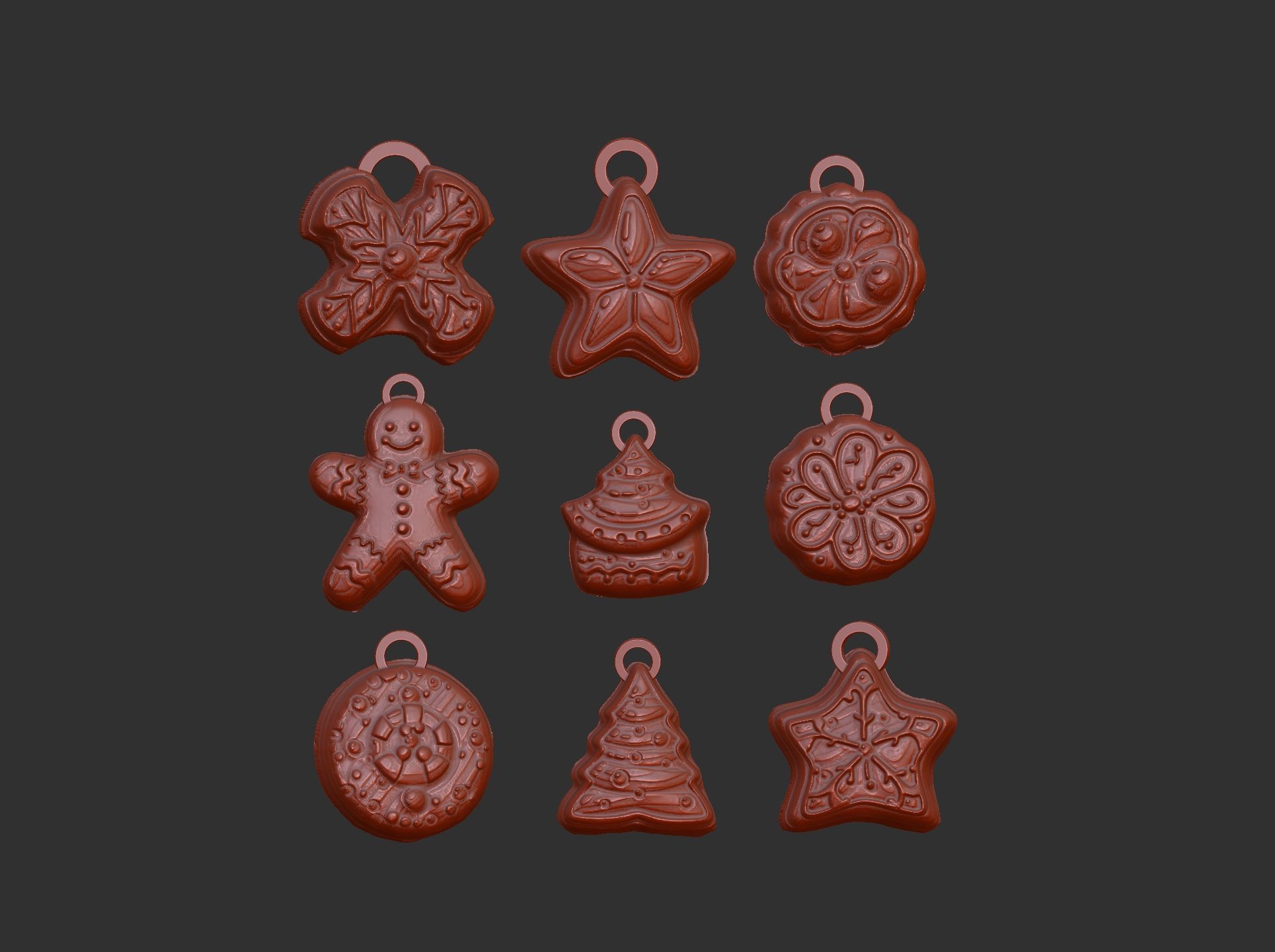 christmas decoration  3D print model_8