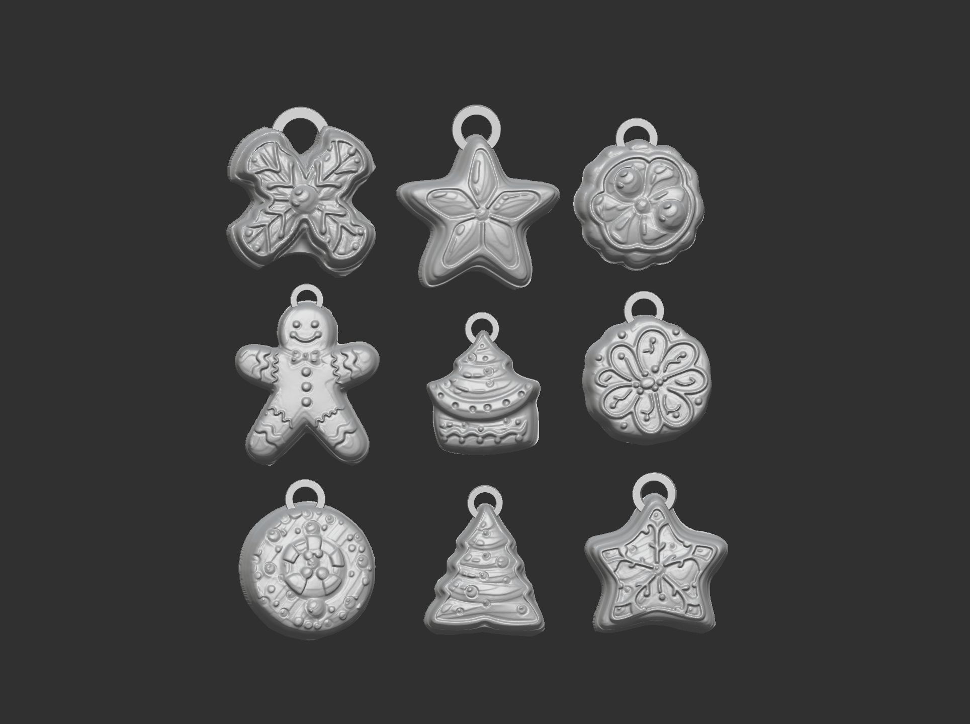 christmas decoration  3D print model_4