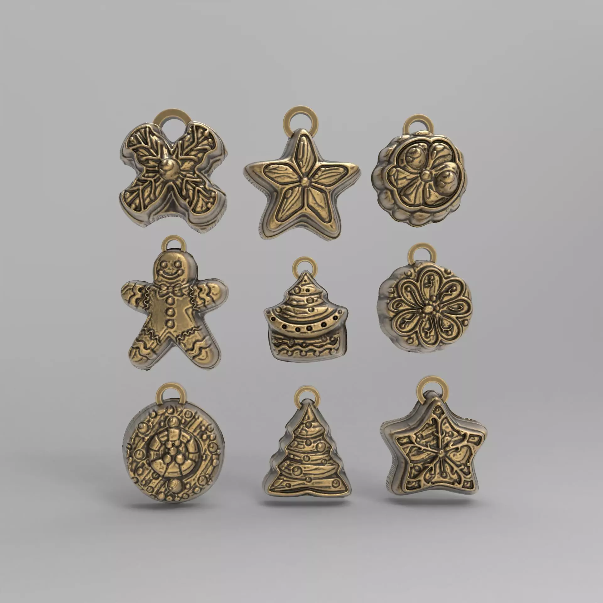 christmas decoration  3D print model_0