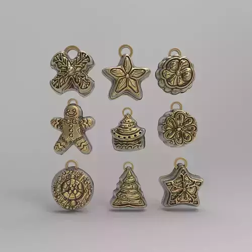 christmas decoration  3D print model