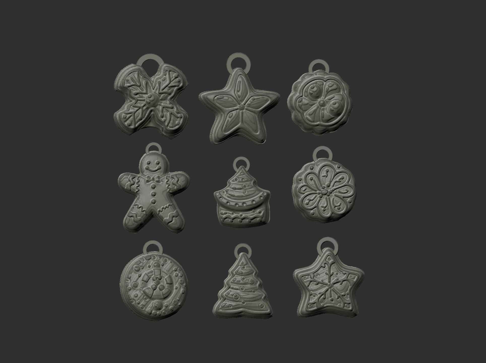 christmas decoration  3D print model_5