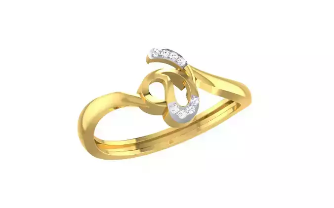 Women Ring Render 3dm STL OBJ FBX Details