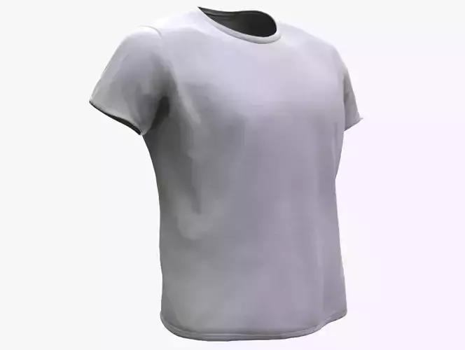 Tshirt 27 - All MH Bodies - UE5 Skeletons - Rigged Low-poly 3D model