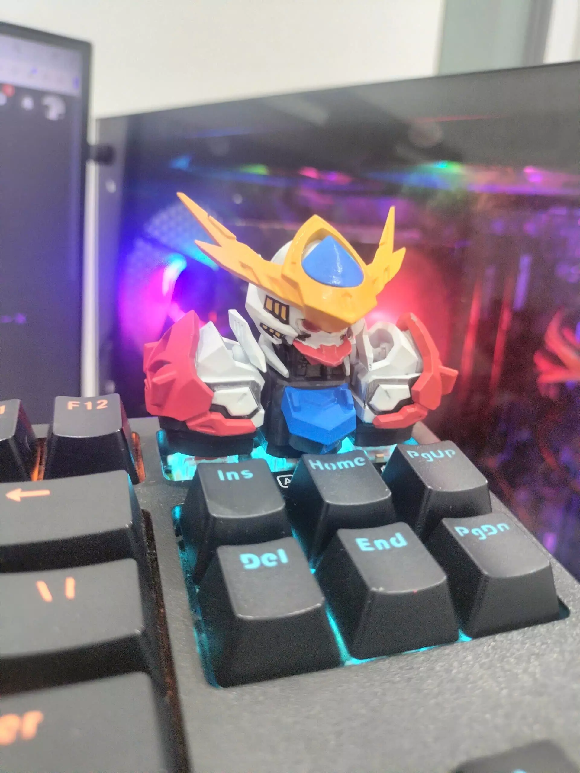 Keycap 3D Printed Custom Barbatos Gundam 3D print model_0