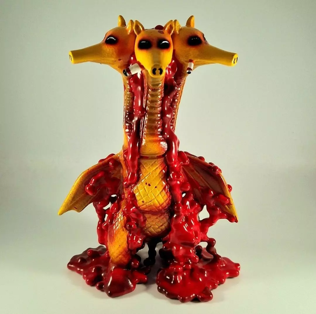 QuasiGhidorah Quasimoto x King ghidorah 3D print model_0