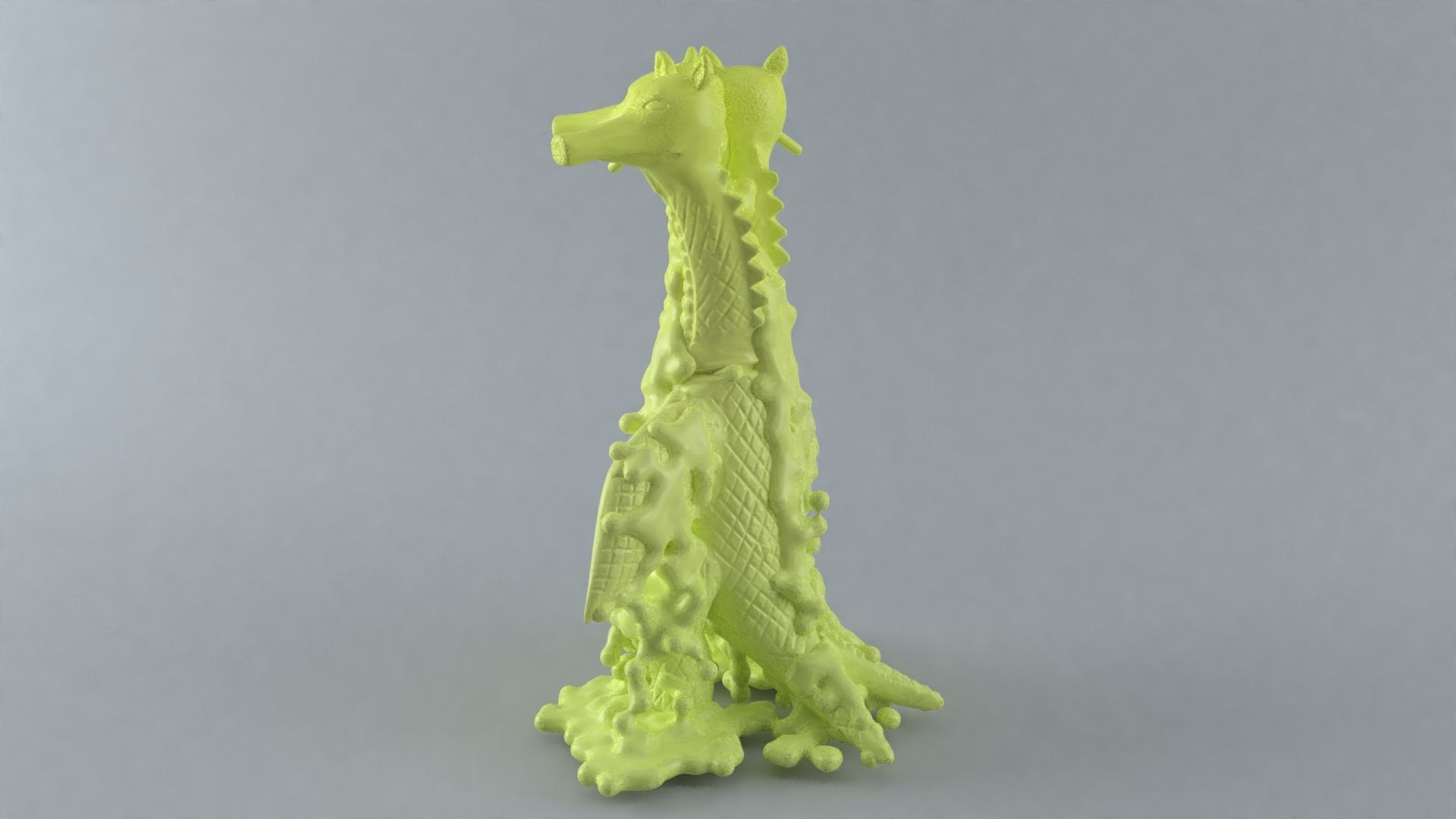 QuasiGhidorah Quasimoto x King ghidorah 3D print model_5