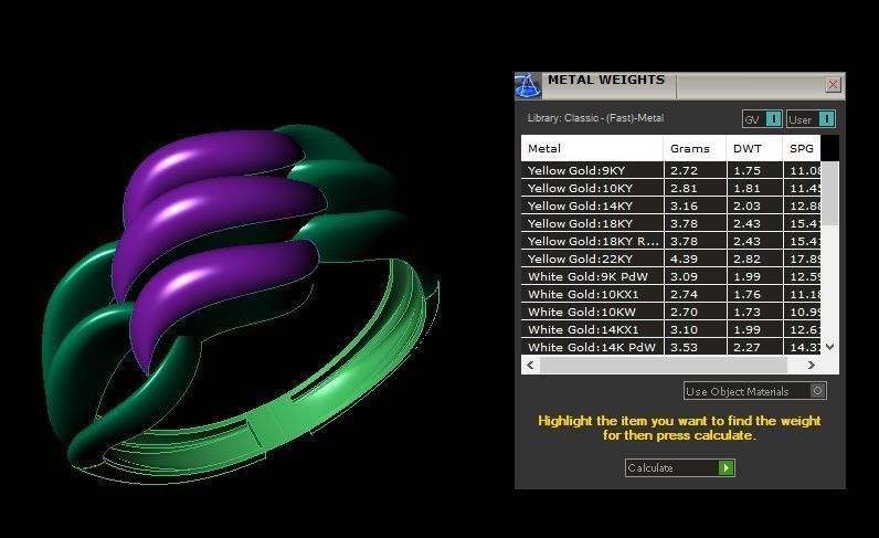 Rings 3D print model_3