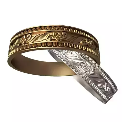 Jewellery Ring 018 Low-poly 3D model