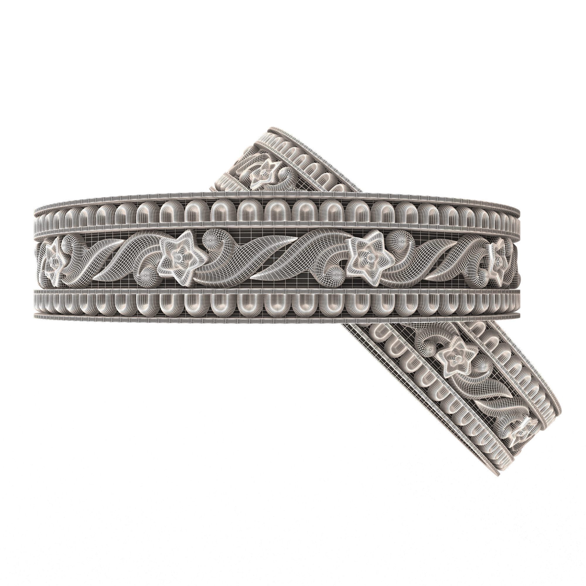 Jewellery Ring 018 Low-poly 3D model_15