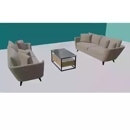 f sofa furniture Free 3D model f sofa furniture Free 3D model