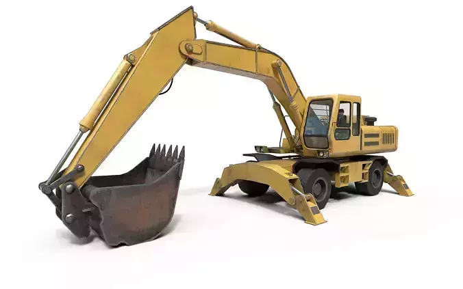Wheeled Excavator