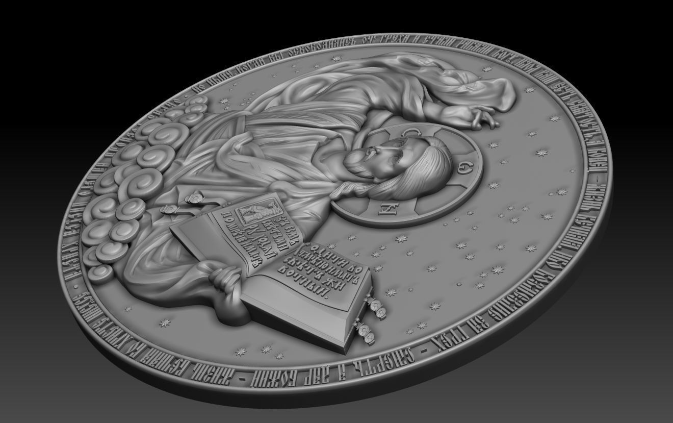 Christ Pantocrator 2 3D model_7