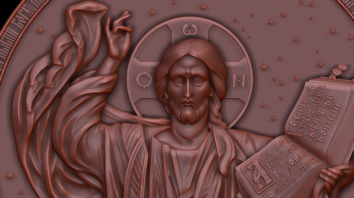 Christ Pantocrator 2 3D model_13
