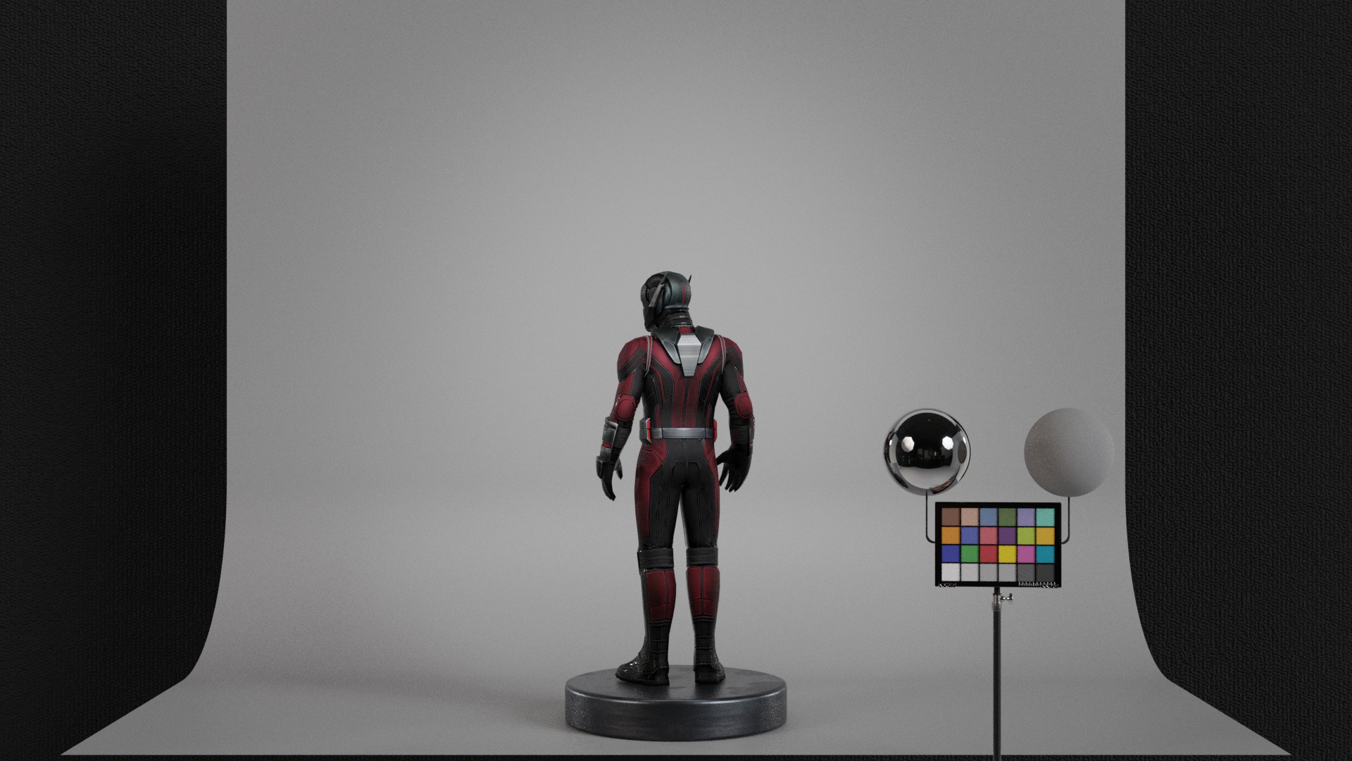 Ant-Man Low-poly 3D model_14