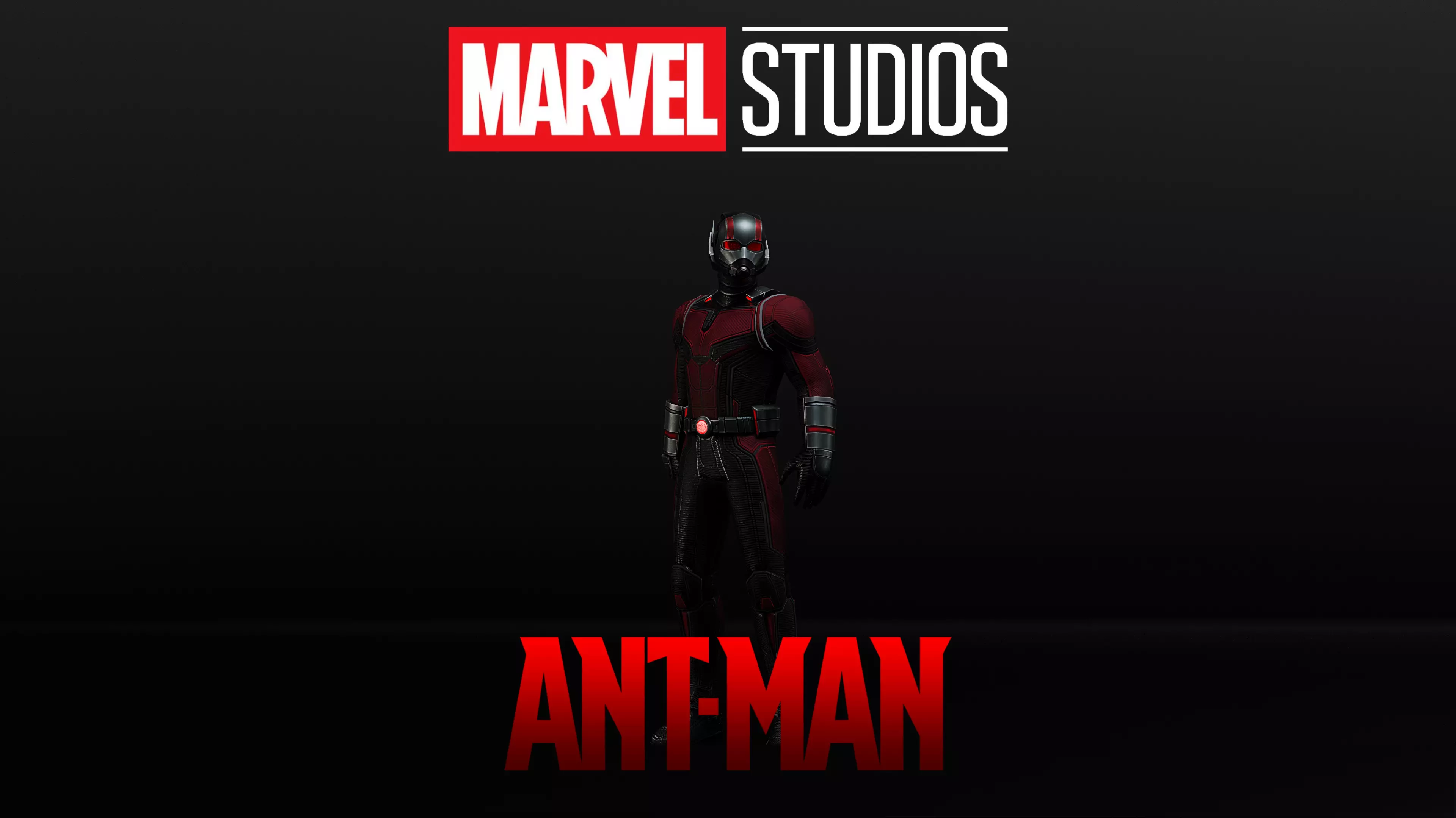 Ant-Man Low-poly 3D model_0