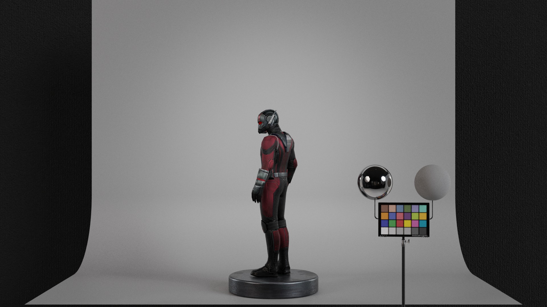 Ant-Man Low-poly 3D model_15