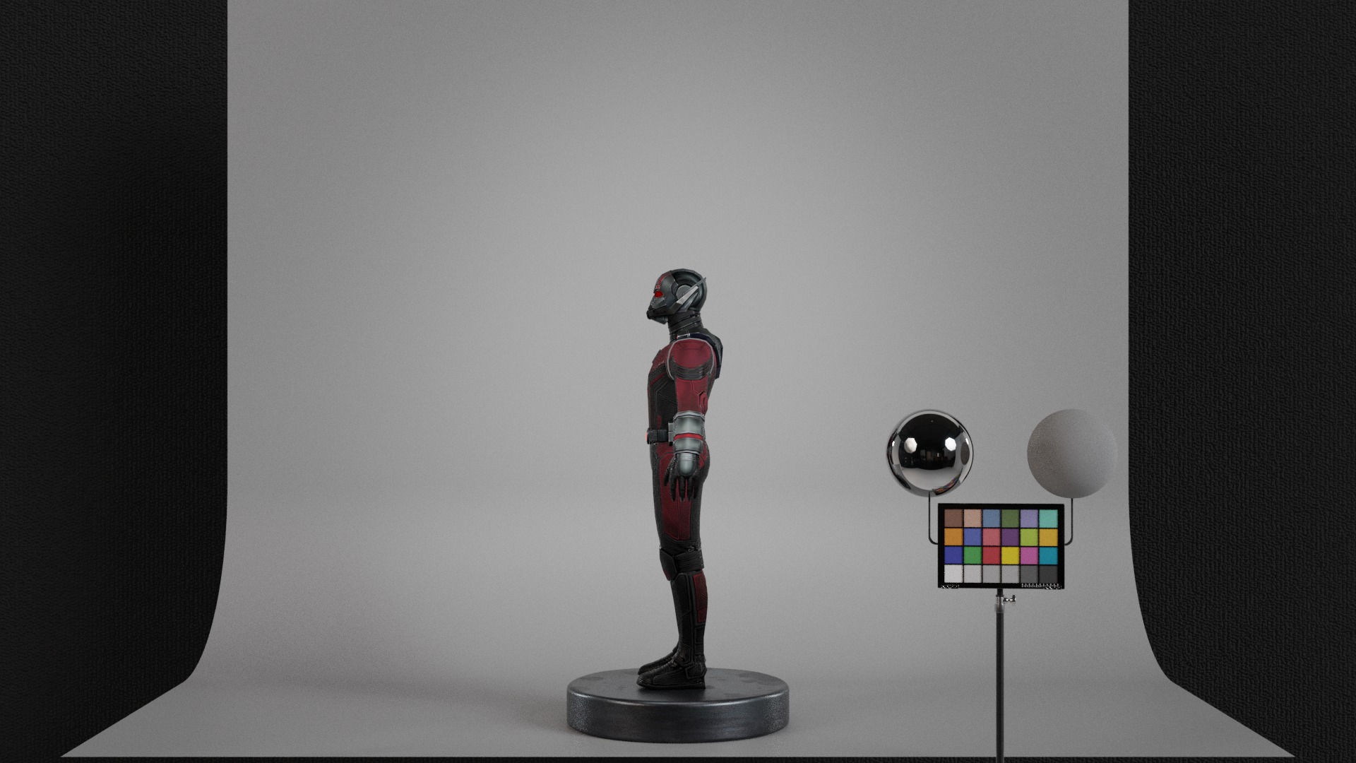 Ant-Man Low-poly 3D model_7