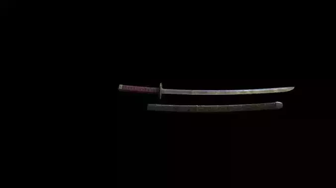 Damascus Steel Katana