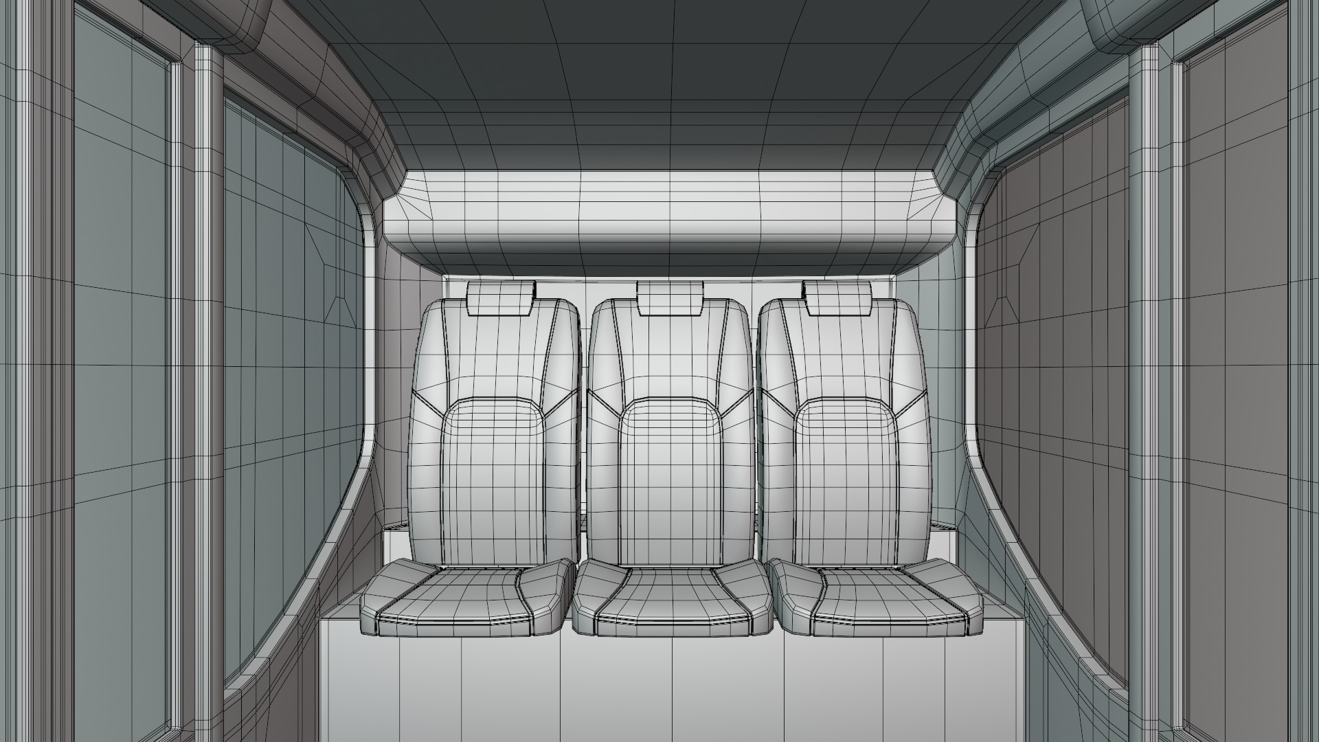 Autonomous minibus concept 3D model_7