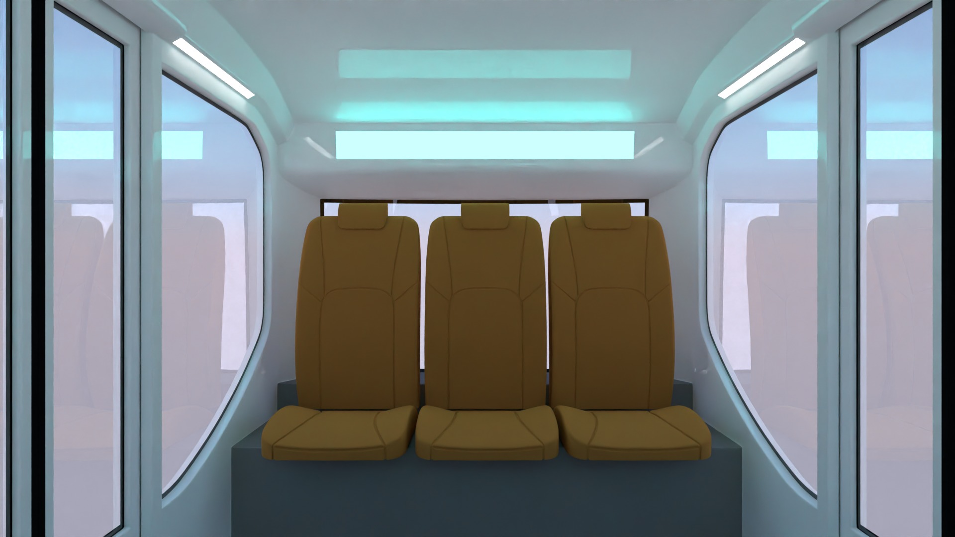 Autonomous minibus concept 3D model_6