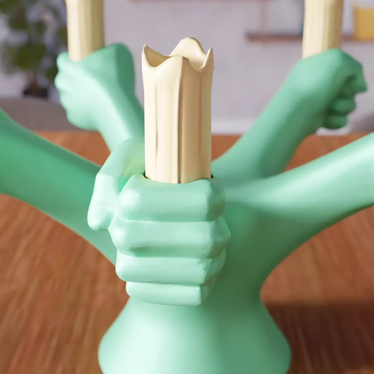 Human Hand Candle Holder - 319 3D print model_5