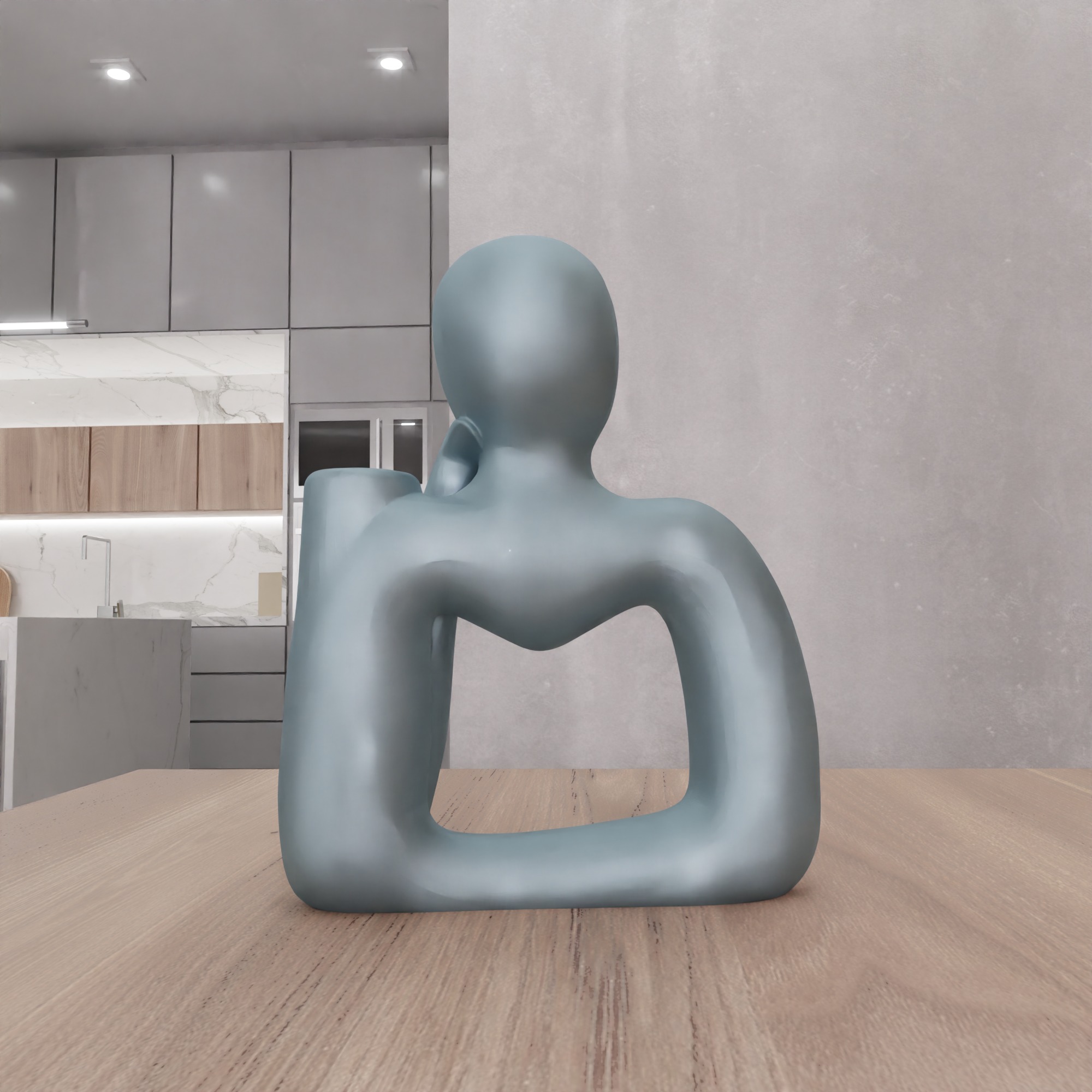 Woman Figure Flower Vase - 317 3D print model_11