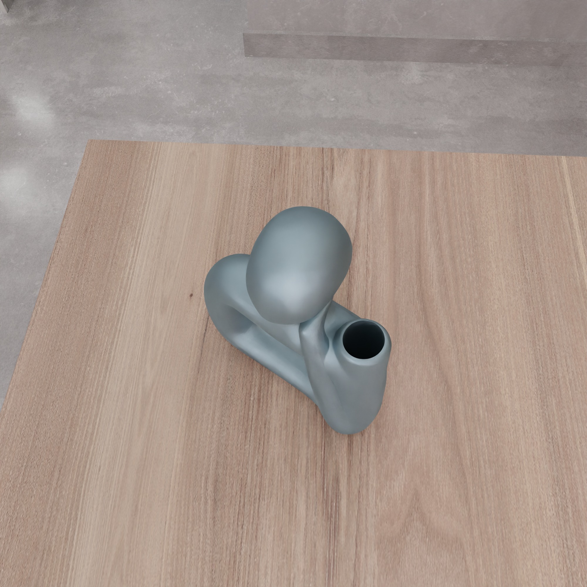 Woman Figure Flower Vase - 317 3D print model_12