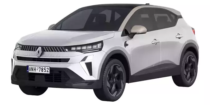 Renault Captur 2025 3D model