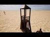 Lifeguard Chair 3d Model Animation on beach Low-poly 3D model_1