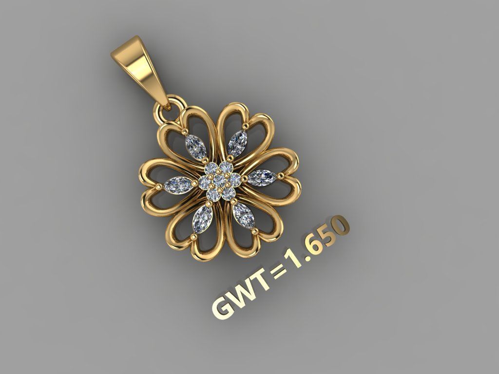 FASION  PENDANT 3D model_0