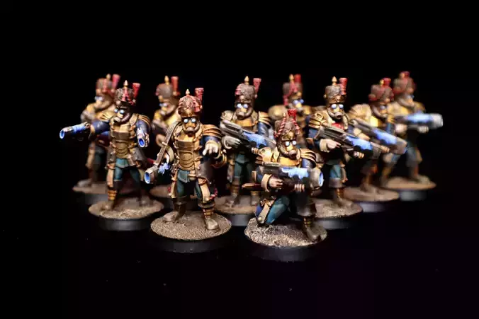 Primus Scions - Veteran Squad 3D print model