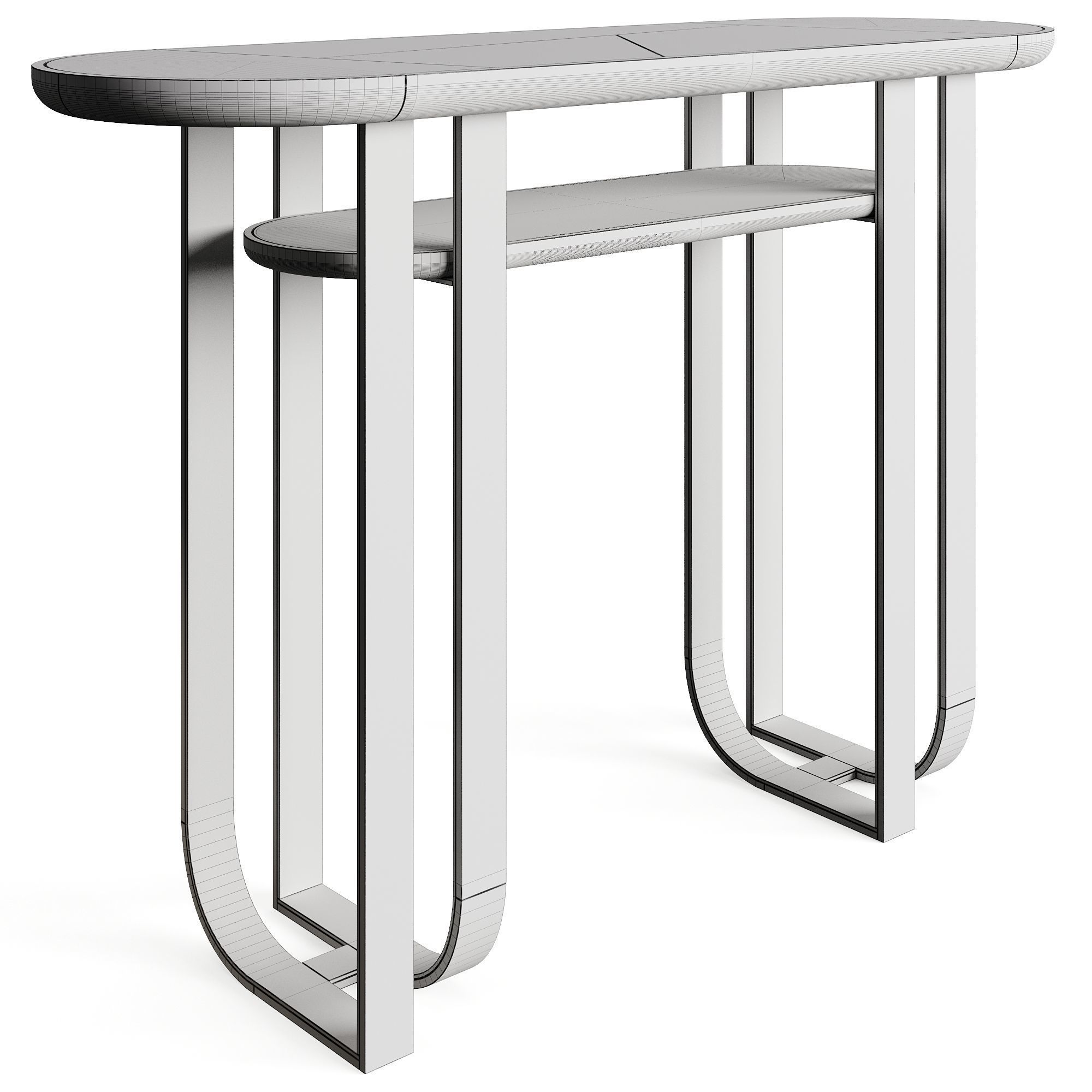 Frato Kaikoura Console Table Low-poly 3D model_8