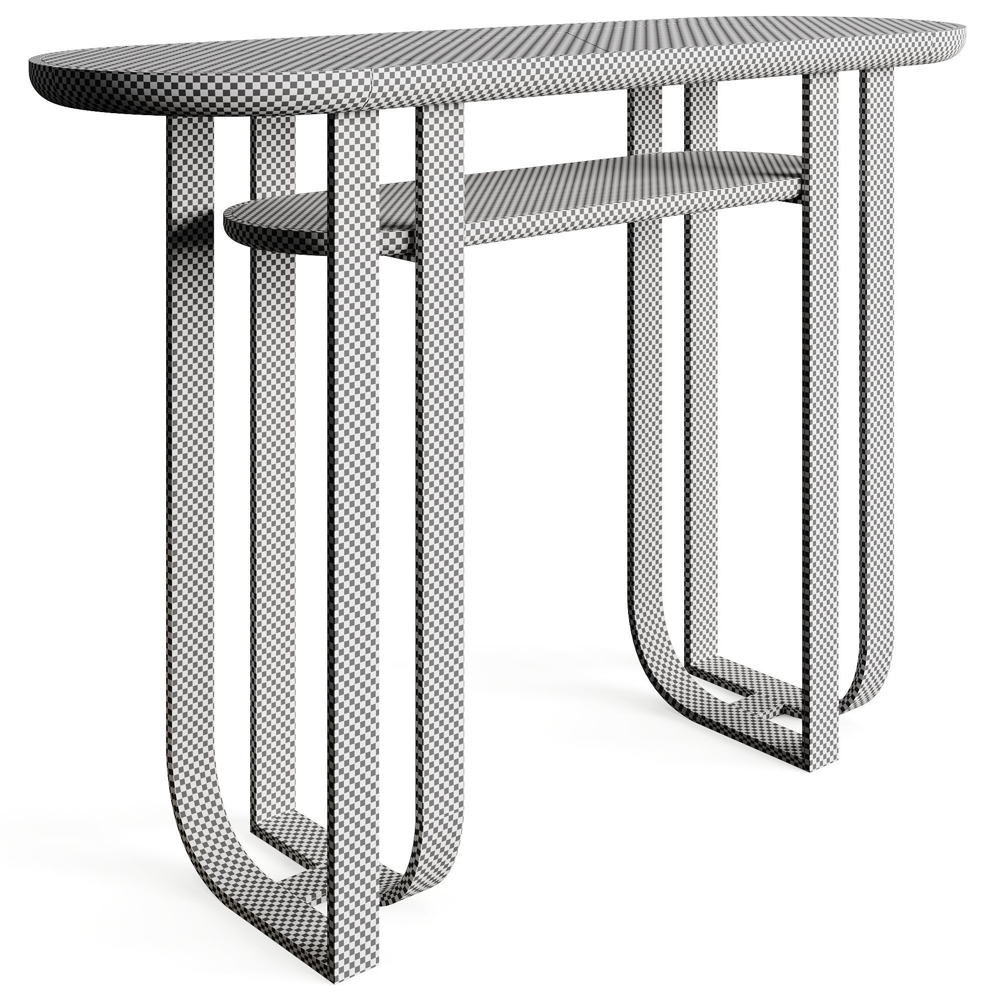 Frato Kaikoura Console Table Low-poly 3D model_9