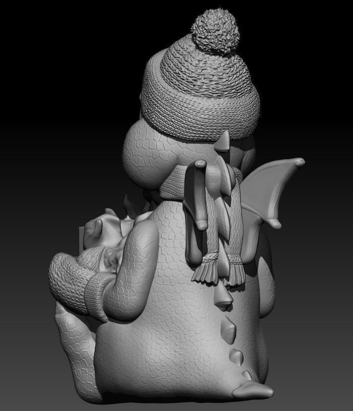 DRAGON SYMBOL OF THE YEAR 2024 3D print model_23