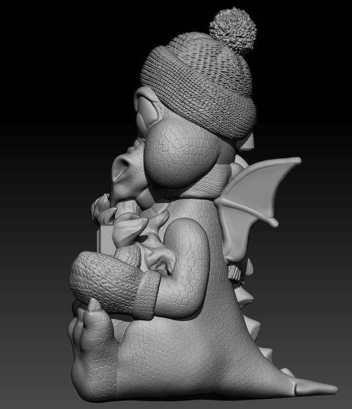 DRAGON SYMBOL OF THE YEAR 2024 3D print model_19