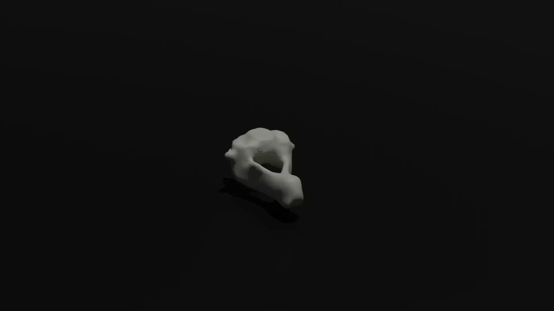 cervical vertebra 3D model_0