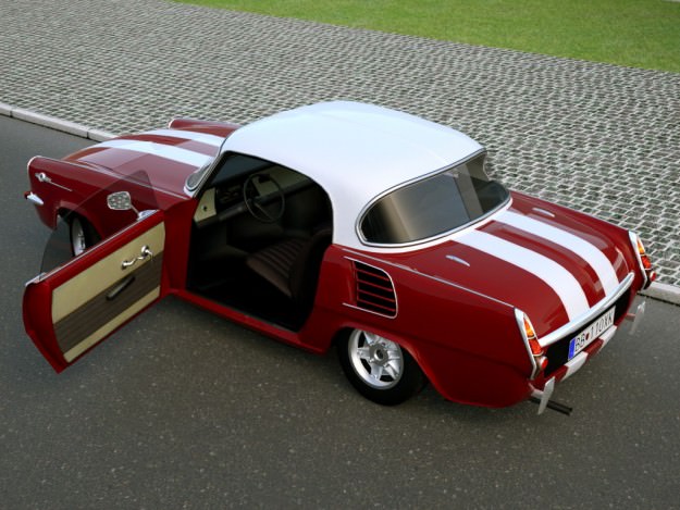 Xpider Coupe 3D model_2